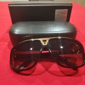 Louis Vuitton Black & Gold Sunglasses [READ DISCLAIMER]